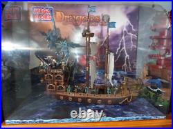 Man O War Mega Blocks Store Display RARE