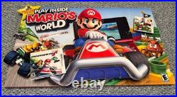 Mario Kart Play Inside Mario's World 3D Store Display Promo Sign MEGA RARE Mario Kart Play Inside Mario's World 3D Store Display Promo Sign MEGA RARE