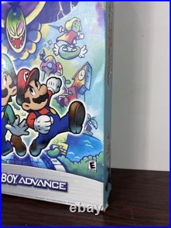 Mario & Luigi Superstar Saga GBA Original Store Display Rare Big Box Nintendo
