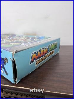 Mario & Luigi Superstar Saga GBA Original Store Display Rare Big Box Nintendo