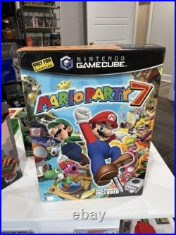 Mario Party 7 (Nintendo GameCube) Store Display Promo Standee RARE