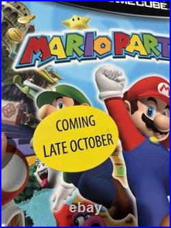 Mario Party 7 (Nintendo GameCube) Store Display Promo Standee RARE
