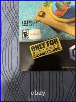 Mario Party 7 Nintendo Gamecube Promo Store Display Banner Rare