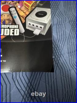Mario Party 7 Nintendo Gamecube Promo Store Display Banner Rare