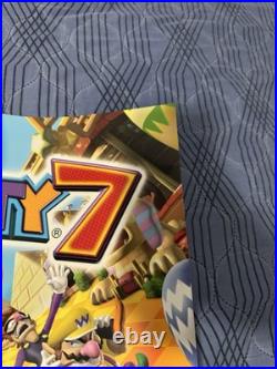 Mario Party 7 Nintendo Gamecube Promo Store Display Banner Rare