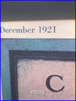 Maxfield Parrish 1921 Life 21 X 27 Possibly Store Display Rare