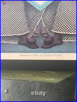 Maxfield Parrish 1921 Life 21 X 27 Possibly Store Display Rare