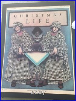 Maxfield Parrish 1921 Life 21 X 27 Possibly Store Display Rare