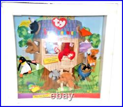 McDONALD'S TEENIE BEANIE BABIES CLUB HOUSE STORE DISPLAY RARE 1998 EXC COND