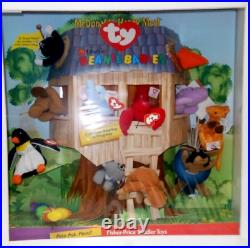 McDONALD'S TEENIE BEANIE BABIES CLUB HOUSE STORE DISPLAY RARE 1998 EXC COND