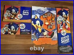 McDONALDS 2004 Rare Store Display SEGA SONIC HEROES HEDGEHOG promo