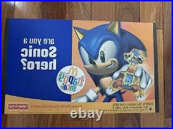 McDONALDS 2004 Rare Store Display SEGA SONIC HEROES HEDGEHOG promo