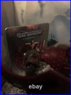 Mega Bloks Mag WarriorsStore Display With Hawkblade And Battlescorch Rare Find
