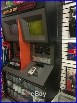 Mega Rare! Super Nintendo Game Boy Store Display Kiosk