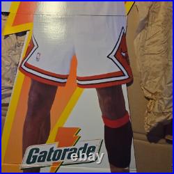Michael Jordan Gatorade Life-Size Standee Display Bulls NBA 1990s Promo RARE