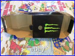 Monster Energy Cardboard Store Display Car Rare Clean Nascar Rare