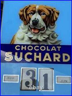 N. 1 old calendar suchard chocolate rare