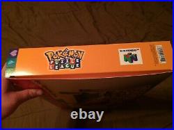 N64 Pokemon Puzzle League Promo Store Display Box (Nintendo 64) Rare MINT