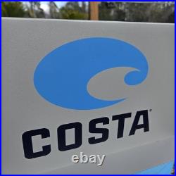 NEW COSTA Store Authentic Promo Retail Display Sign Metal Sunglass RARE