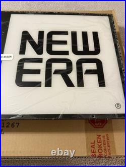 NEW ERA LED Sign Fitted Hats Company Store DISPLAY Light Rare New in Org Box