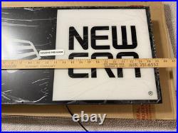 NEW ERA LED Sign Fitted Hats Company Store DISPLAY Light Rare New in Org Box
