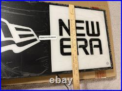 NEW ERA LED Sign Fitted Hats Company Store DISPLAY Light Rare New in Org Box