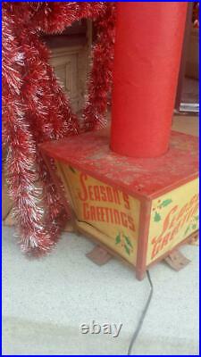 NEW INFO ADDED Antique Christmas Noma Store Display Candle 53 tall RARE
