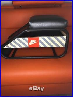 NIKE Fitting STOOL Vintage RARE Display 1980s or 90s Collectible Advertising