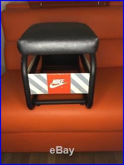 NIKE Fitting STOOL Vintage RARE Display 1980s or 90s Collectible Advertising