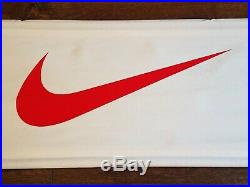 NIKE Store Shoe Sign Banner 46 Swoosh Nice Original Sporting Goods rare