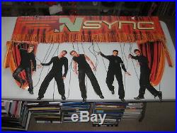 NSYNC No Strings Attached 4 Foot Long Store Display VERY RARE