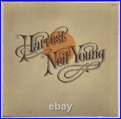 Neil Young ULTRA-RARE 1972'HARVEST' Easel-Backed RECORD STORE DISPLAY