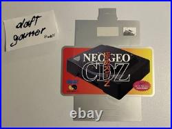 Neo Geo CDZ Store Display Retail Sign VERY RARE CD SNK new unused