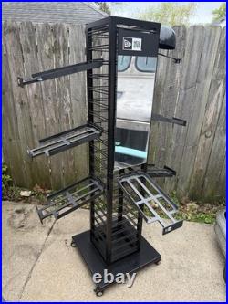 New Era Hat Rack Store Display Metal Rare Fixtures