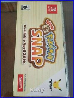 New Pokemon Snap Rare Promotional Release Date Store Display Poster Gamestop