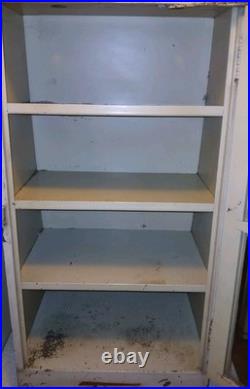 Nice 1940's TOM'S Retail Store Display Metal Snack Cabinet. Very Rare Nice 1940's TOM'S Retail Store Display Metal Snack Cabinet. Very Rare