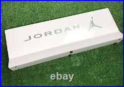 Nike Air Jordan Rare Store Display Sign White Silver Vntg 90s Y2K Rare Vintage