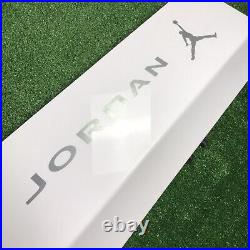 Nike Air Jordan Rare Store Display Sign White Silver Vntg 90s Y2K Rare Vintage