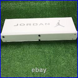 Nike Air Jordan Rare Store Display Sign White Silver Vntg 90s Y2K Rare Vintage