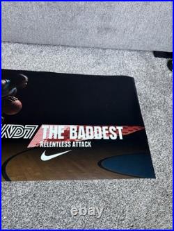 Nike Kevin Durant Kd 7 Promo Foot Locker Store Display Poster Sign Rare 2014