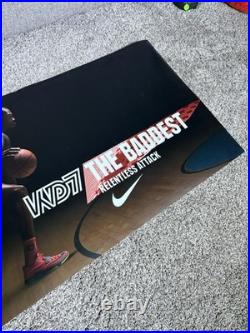 Nike Kevin Durant Kd 7 Promo Foot Locker Store Display Poster Sign Rare 2014
