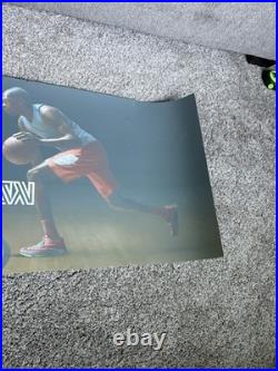 Nike Kevin Durant Kd 7 Promo Foot Locker Store Display Poster Sign Rare 2014