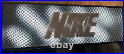 Nike Led Sign Advertisement Rare Man Cave Sign Sneaker Heads Shoe Closet