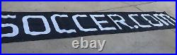 Nike Swoosh Soccer Banner Poster Ad Sign Display 3 X 10 Just Do It RARE Huge