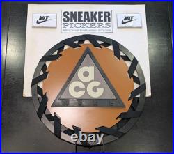 Nike Vintage ACG Metal Standing Sign from Store Display 18 x 18 inch RARE