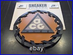 Nike Vintage ACG Metal Standing Sign from Store Display 18 x 18 inch RARE