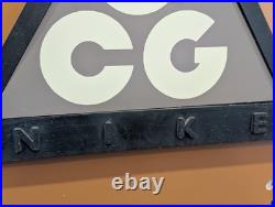 Nike Vintage ACG Metal Standing Sign from Store Display 18 x 18 inch RARE