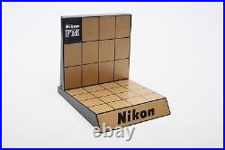 Nikon FM camera dealer 1970-80's Store Display 2-part Stand platform ++VERY RARE