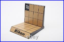 Nikon FM camera dealer 1970-80's Store Display 2-part Stand platform ++VERY RARE