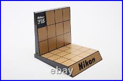 Nikon FM camera dealer 1970-80's Store Display 2-part Stand platform ++VERY RARE